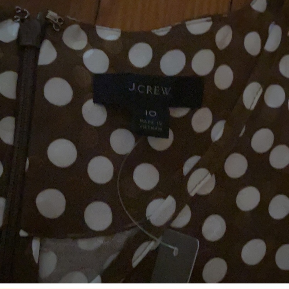 NWOT J. Crew Peplum Blouse - Picture 3 of 4